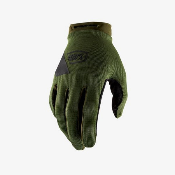 100% Ridecamp Gloves Fatigue Green