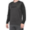 100% Ridecamp Long Sleeve Jersey Charcoal & Black