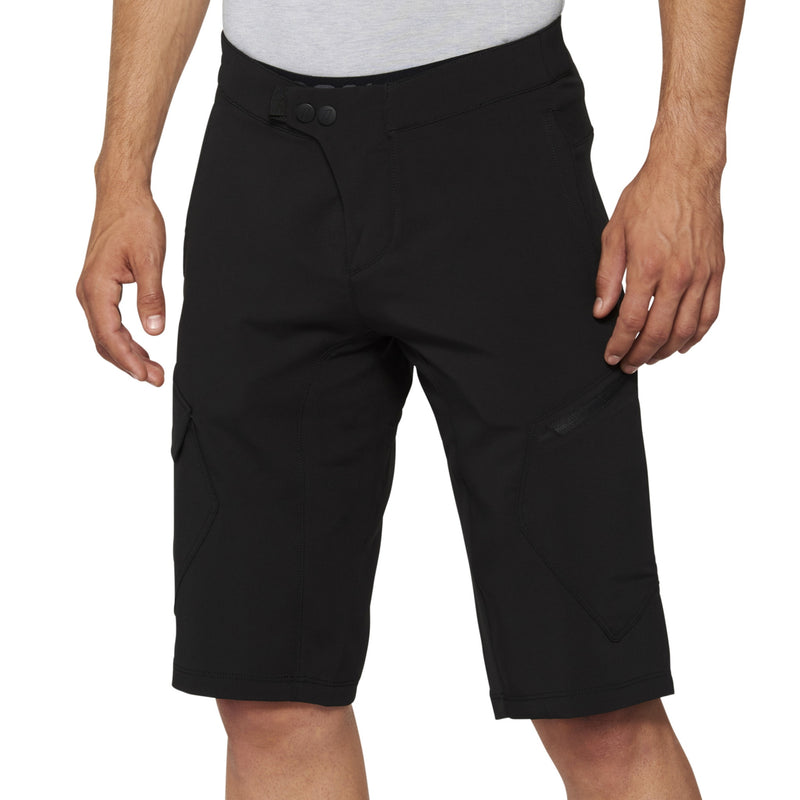 100% Ridecamp Men's Shorts Black