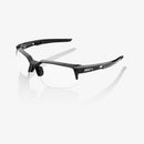 100% Speedcoupe Sunglasses Black with Grey PeakPolar Lens