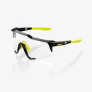 100% Speedcraft Sunglasses Gloss Black with Photochromic Lens