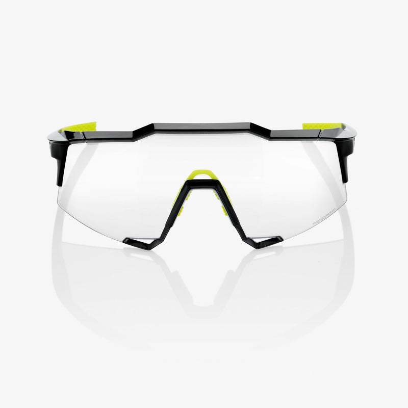 100% Speedcraft Sunglasses Gloss Black with Photochromic Lens