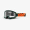 100% Strata Goggles Huntsitan with Clear Lens