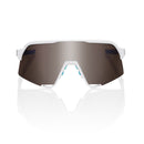 100% Sunglasses S3 BORA-Hansgrohe Team White with HiPER Silver Lens