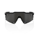 100% Sunglasses Speedcraft Soft Tact Black with Smoke Lens