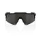 100% Sunglasses Speedcraft Soft Tact Black with Smoke Lens