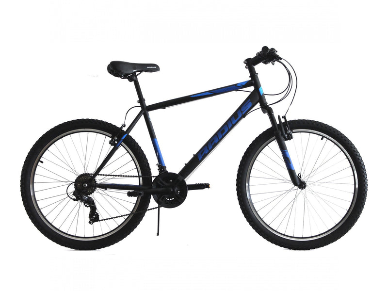 Radius Targa ST Recreational Bike Matt Black/Blue/Light Blue