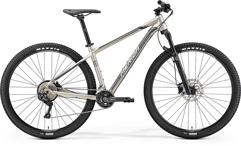 Merida Big Nine 500 Hardtail Mountain Bike Titanium/Black (2019)