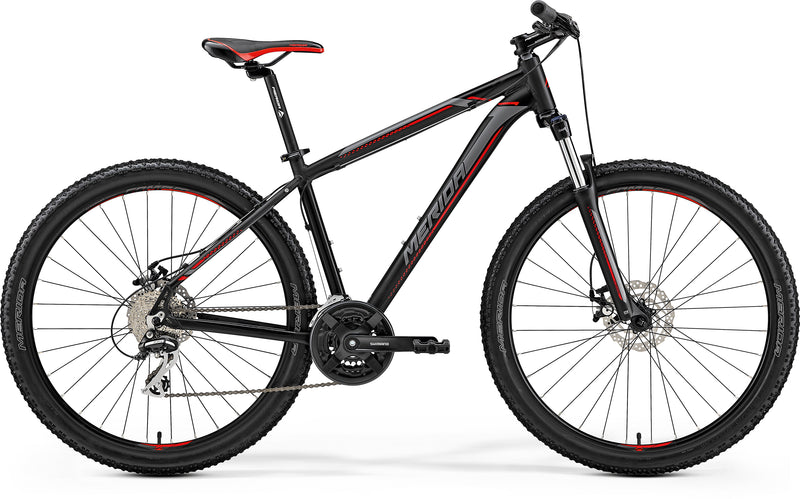 Merida Big Seven 20MD Hardtail Mountain Bike Black/Red (2019)