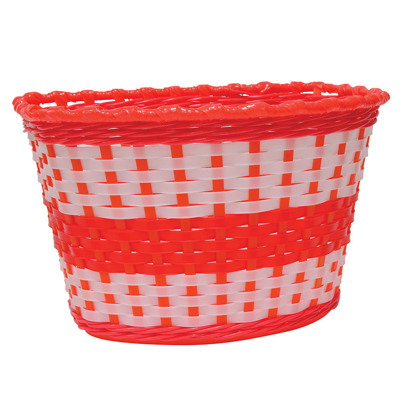 Oxford Basket Plastic MD Red