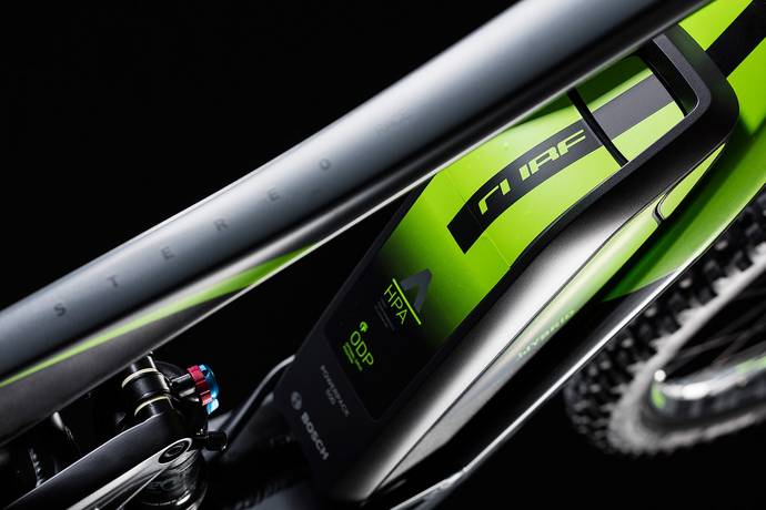 Cube Stereo Hybrid 140 Race 500 Electric Mountain Bike Black'n'Green XL/22" (2018)