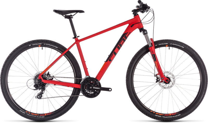Cube Aim 29 Hardtail Mountain Bike Red'n'Orange LG/19" (2019)