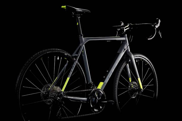 Cube Cross Race Pro Cyclocross Bike Grey'n'Flash Yellow MD/53cm (2019)