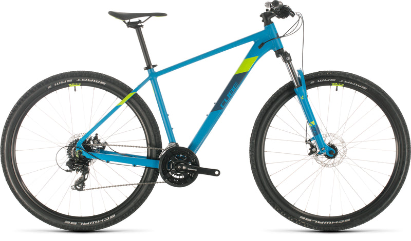 Cube Aim 27.5 Hardtail Mountain Bike Blue'n'Green XS/14" (2020)