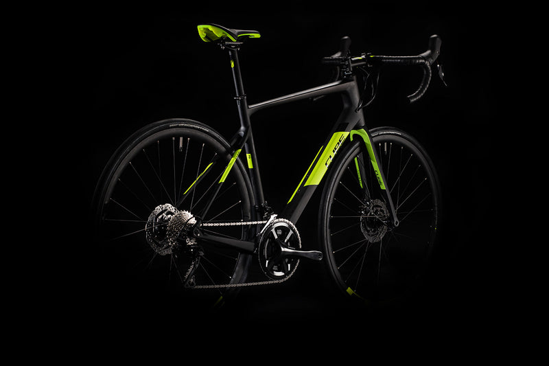 Cube Attain GTC Race 29 Endurance Road Bike Carbon'n'Flash Yellow SM-MD/56cm (2020)