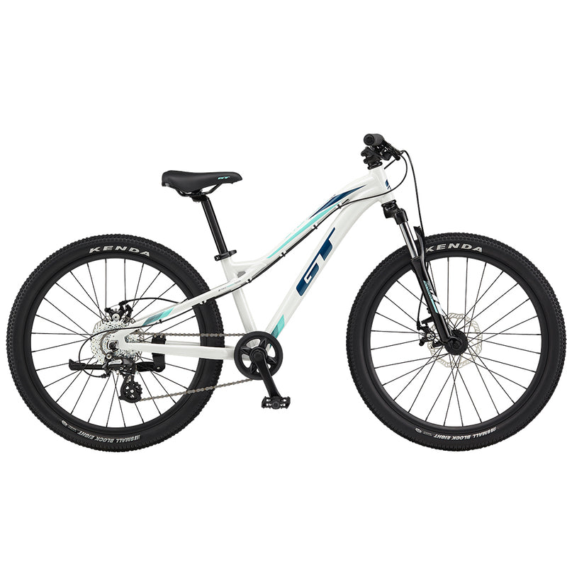 GT Stomper Ace 24" Kids Mountain Bike Pearl White