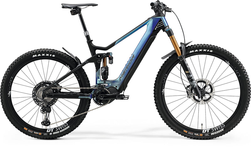 Merida E-One Sixty 10k Electric Mountain Bike 630wh Battery Sparkling Blue/Black