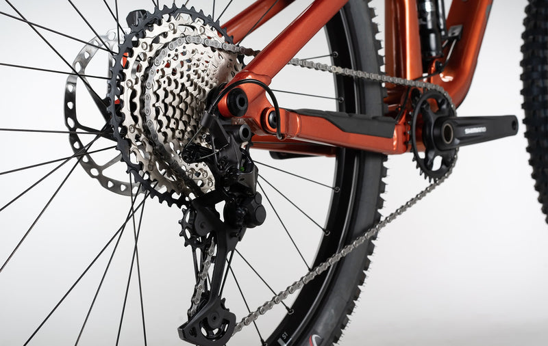 Norco Optic C3 Carbon Trail Bike Orange/Charcoal