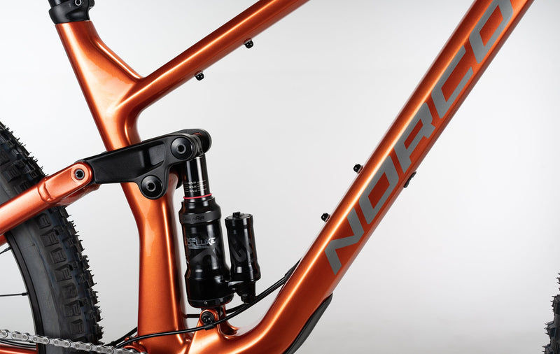 Norco Optic C3 Carbon Trail Bike Orange/Charcoal