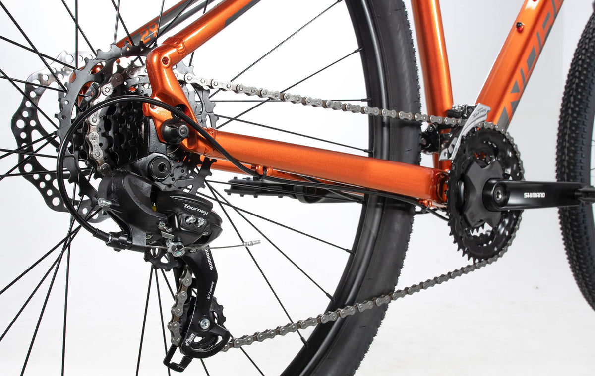 orange norco mountain bike