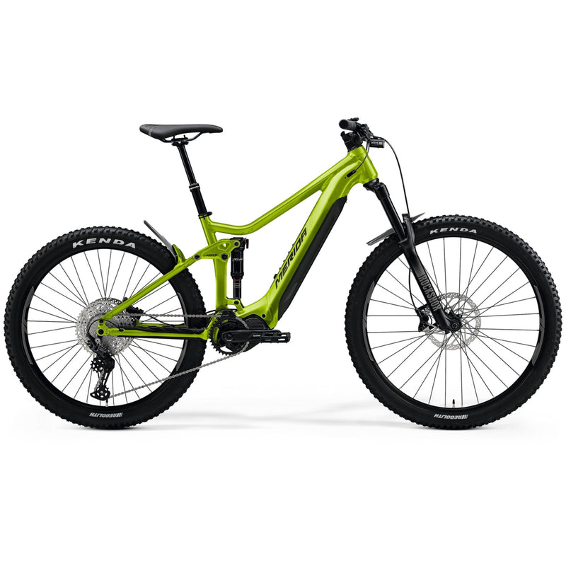 Merida eOne Sixty 500 Electric Enduro Bike 630wh Battery (XS/504wh) Matt Green/Black