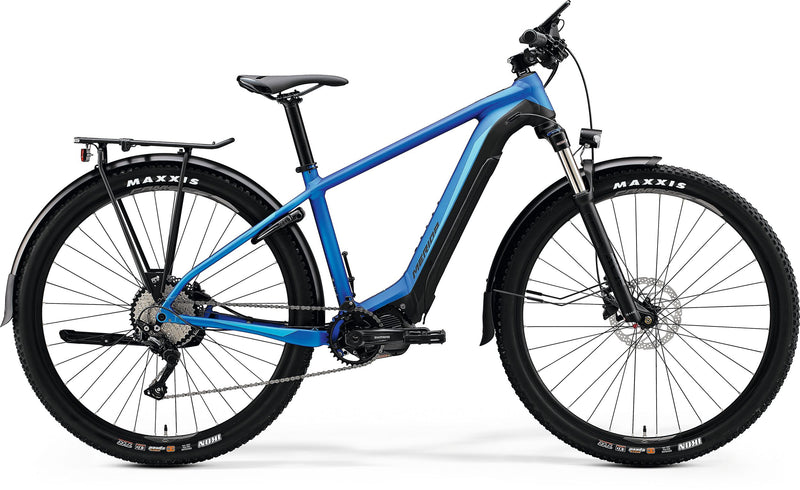 Merida eBig Nine 400 EQ Electric Mountain Bike Gloss Blue/Black (2020)