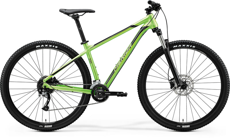Merida Big Nine 200 Hardtail Mountain Bike Gloss Olive Green/Black (2020)