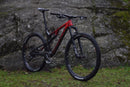 Norco Revolver FS1 120 XC Race Bike Black with Red Fade (2020)