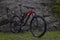 Norco Revolver FS1 120 XC Race Bike Black with Red Fade (2020)