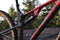 Norco Revolver FS1 120 XC Race Bike Black with Red Fade (2020)