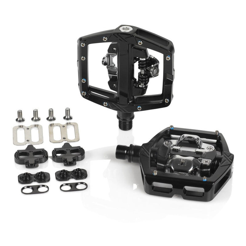 XLC Pedals Dual SPD/Flat LG Black