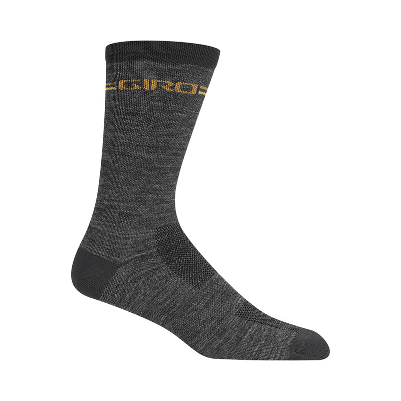 Giro Seasonal Merino Wool Socks Coal Race Line