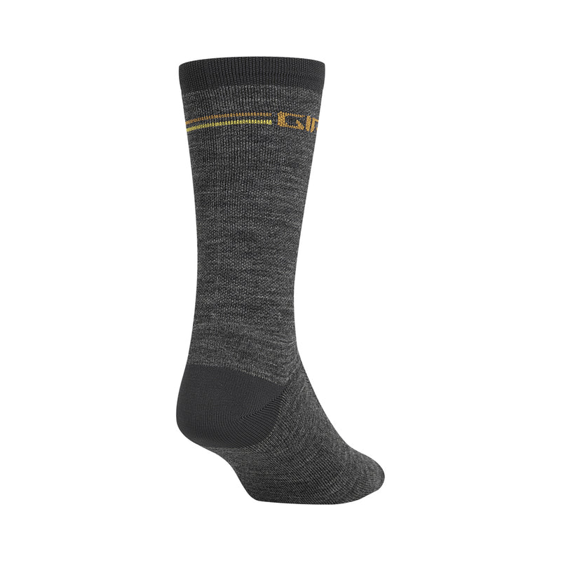 Giro Seasonal Merino Wool Socks Coal Race Line