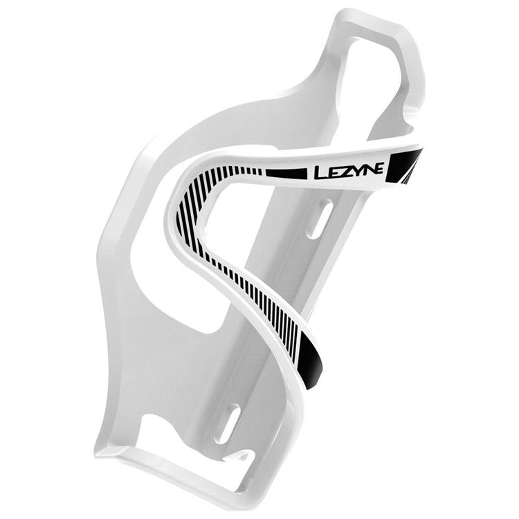 Lezyne Flow Cage Sl Enhanced Left Side White