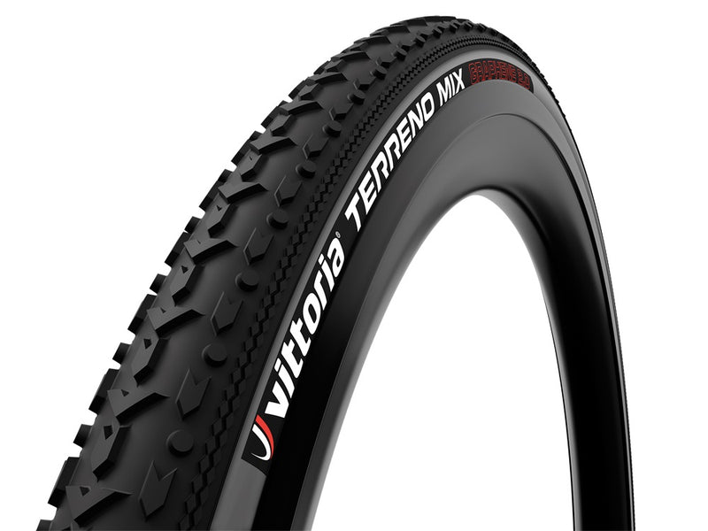 Vittoria Terreno Mix Tyre 700 x 38 G2.0 Gravel Anthracite with Black