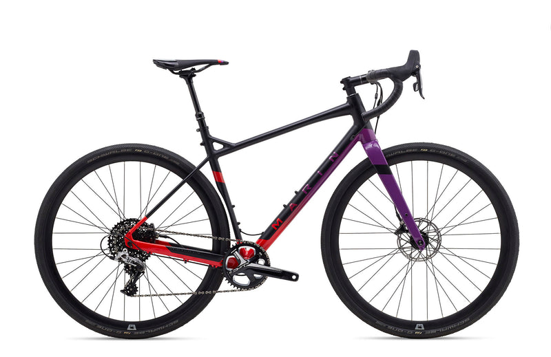 Marin Gestalt X11 Dropbar Mountain Bike Black Red/Indigo (2019)