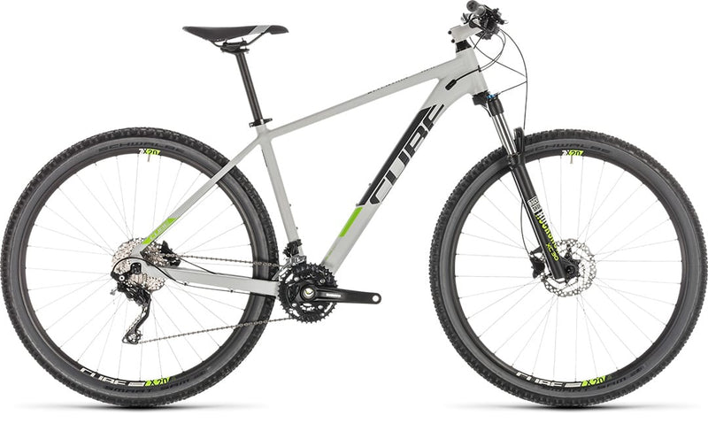 Cube Attention Hardtail Mountain Bike Grey´n´Green (2019)