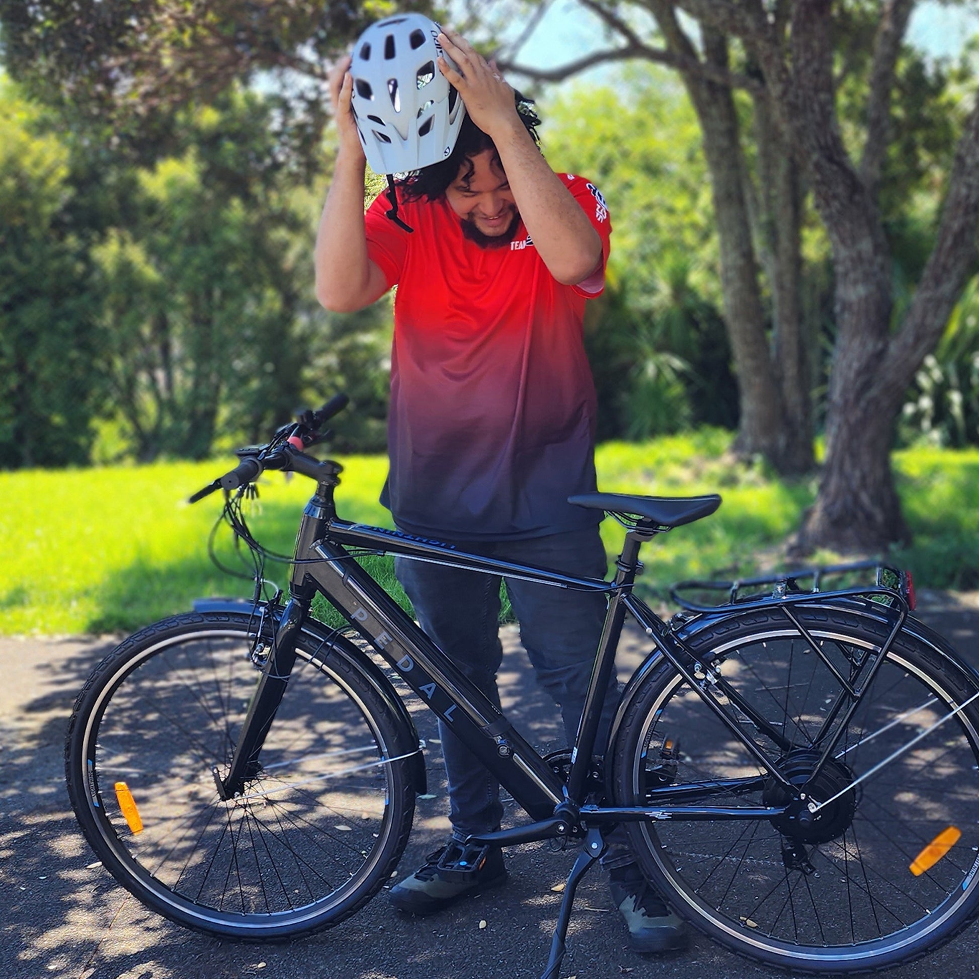 99 Bikes Team MTB Jersey Short Sleeve Red/Black
