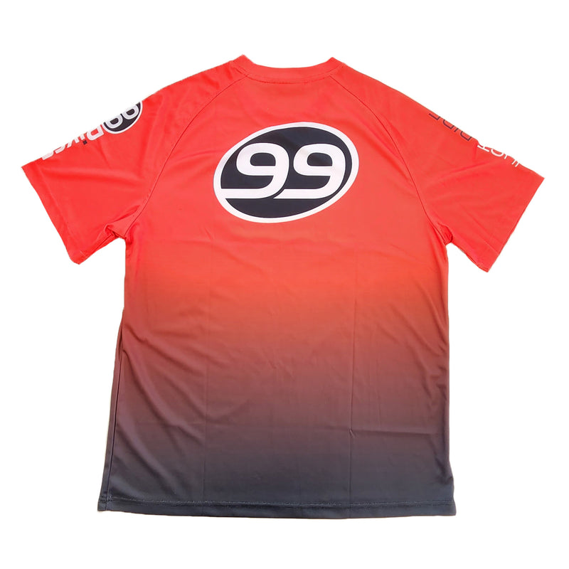 99 Bikes Team MTB Jersey Short Sleeve Red/Black