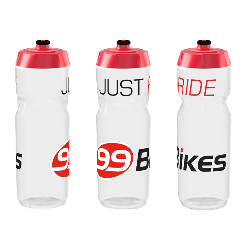 99 Bikes Water Bottle Clear