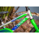 Apollo Neo 12" Kids Bike Brushed Alloy/Green/Navy