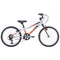 Apollo Neo 20" Kids Bike 6-Speed Brushed Alloy/Black/Orange