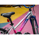 Apollo Neo 20" Kids Bike 6-Speed Brushed Alloy/Navy/Pink