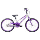 Apollo Neo 20" Kids Bike Brushed Alloy/Lavender/Purple