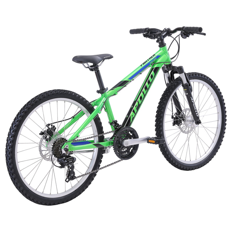 Apollo Panther 24" Kids Mountain Bike Green/Black