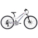 Apollo Verve 24" Kids Mountain Bike Gloss White/Navy/Pink