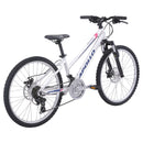 Apollo Verve 24" Kids Mountain Bike Gloss White/Navy/Pink