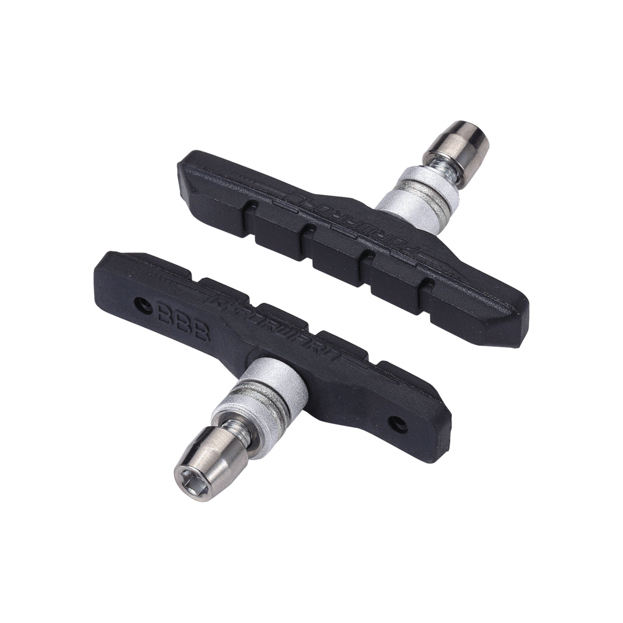 BBB 'VEESTOP' OEM BRAKEPADS ONE PIECE BLACK 2pr OEM PACK