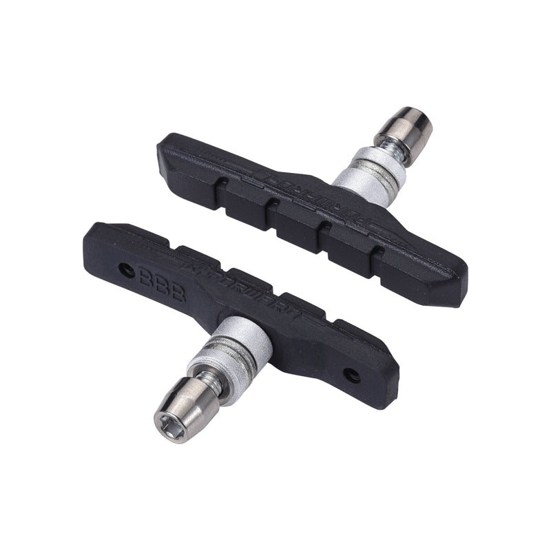 BBB 'VEESTOP' OEM BRAKEPADS ONE PIECE BLACK 2pr OEM PACK