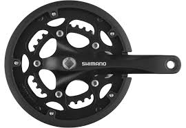 Shimano Cranks Sqr 170 RS200 8Sp 50-34Black